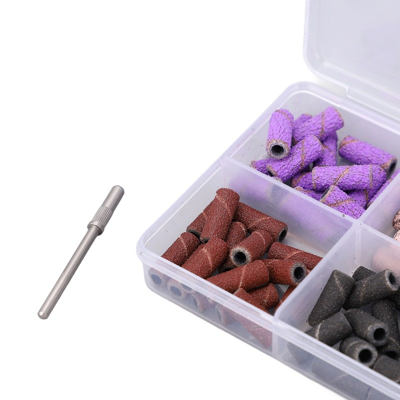 60PCS Drill Sanding Band Effective Dead Skin and Calluses Removal
