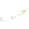 Cut Bait Head with Rigging Chartreuse Glow