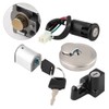 Helmet Lock, Ignition Lock, Lock + Key Set, Motorcycle Ignition
