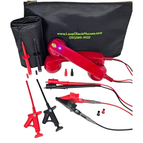 Loop Check Phones Electrician Continuity Test Phone Set ME001-R