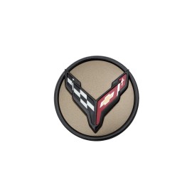 General Motors 2023-2025 Corvette C8 ONE Center Cap Tech Bronze Crossed Flags GM 84384896