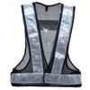 LED Safety Vest Reflective Material Width 6cm, Navy/White