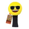 Emoji Unisex Sunglasses Novelty Golf Head Cover, Yellow by Emoji