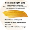 Jacquard Lumiere 8oz Fabric Paint Bright Gold - Metallic Paint