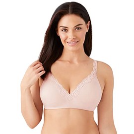 Wacoal Women's Softly Styled Wirefree T-Shirt Bra, Rose Dust, 36D