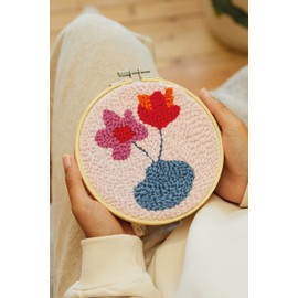 DMC - Punch Needle Kit - Delicate Flowers