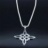 Collar Dije Nudo De Bruja Irlandés Amuleto Brujería Celta Wicca