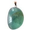 Fluorite Stone Jewellery Pendant with Genuine 925 Silver Eyelet Gemstone