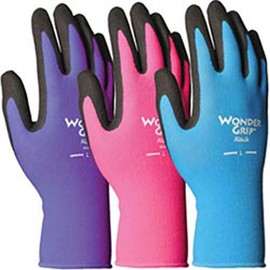 Wonder Grip Nicely Nimble Gloves, Medium, Assorted Colors