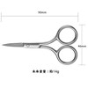 Eyebrow Scissors, Eyebrow Cut, Eyebrow Cut, Stainless Steel, Easy to