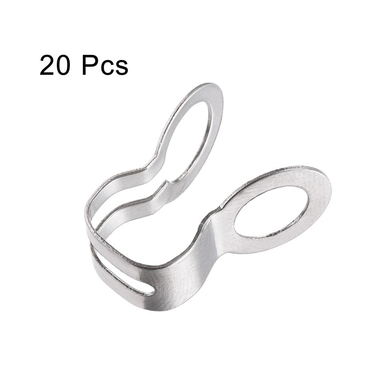 uxcell Ball Chain Connector, 6mm Double Ring Style Link Stainless