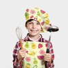 Chef's Hat for Children Boys and Girls Colourful Cooking Hood