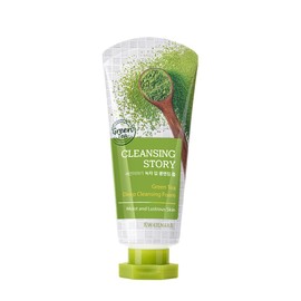 WELCOS KWAILNARA Cleansing Story Natural Facial Deep Foam Cleansing (Green Tea)