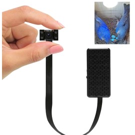 WIWACAM WiFi Bird Box Camera, 4K HD Snapshot 2K Video, Designed for Birdhouse birdhouses, for Robins Wrens Tree Swallows, Live Video to Phone, Easy Install, Night Mode, microSD Card Slot