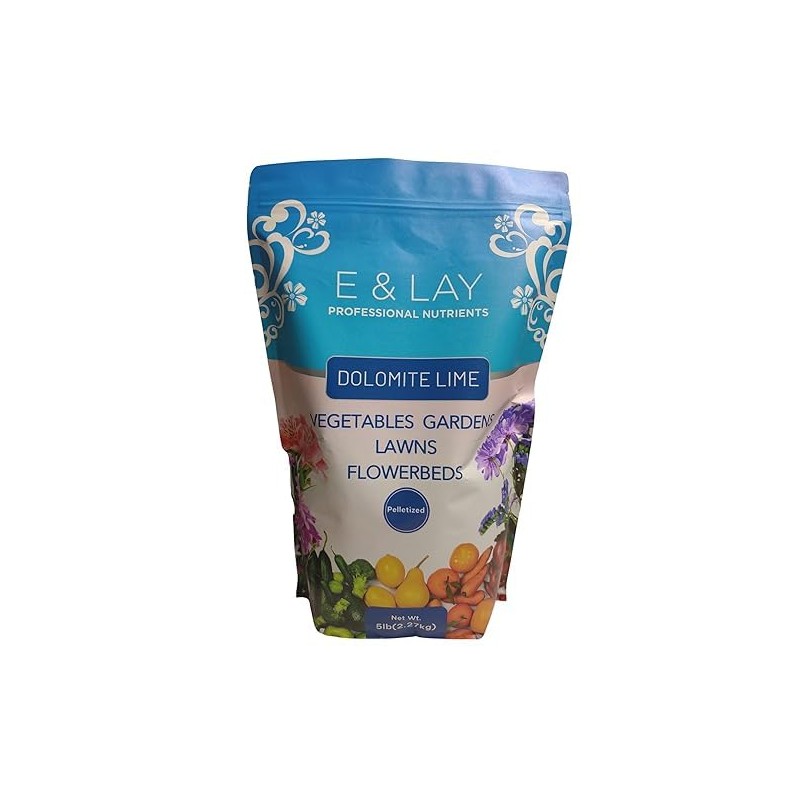E & LAY PROFESSIONAL NUTRIENTS Dolomite Lime GRANULES (5LB)