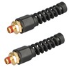 Keepro Pro Air Hose Reusable Fitting with Swivel 1/4" MNPT