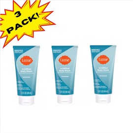Lume 3pk- Lume Acidified Body Wash Unscented  1.5 Fl Oz (44ml) TRAVEL SIZE