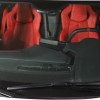 car-king888 ABS Carbon Dashboard Navigation Screen Back Cover For Corvette