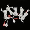 10pcs / bag 2.35mm 1.5m 2‑In‑1 Button Type Electrode Lead