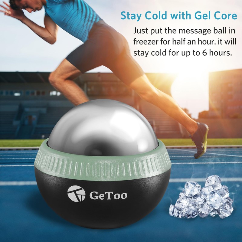 Cryosphere Cold Massage Roller Ball - 2.8 Inch Ice Massage