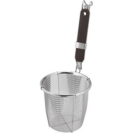 Little Wood L-0025 L-0025 Diana Wooden Handle Udon Fried Noodle (Flat Bottom)