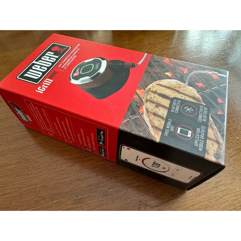 Weber iGrill Mini Digital Bluetooth Thermometer New Sealed