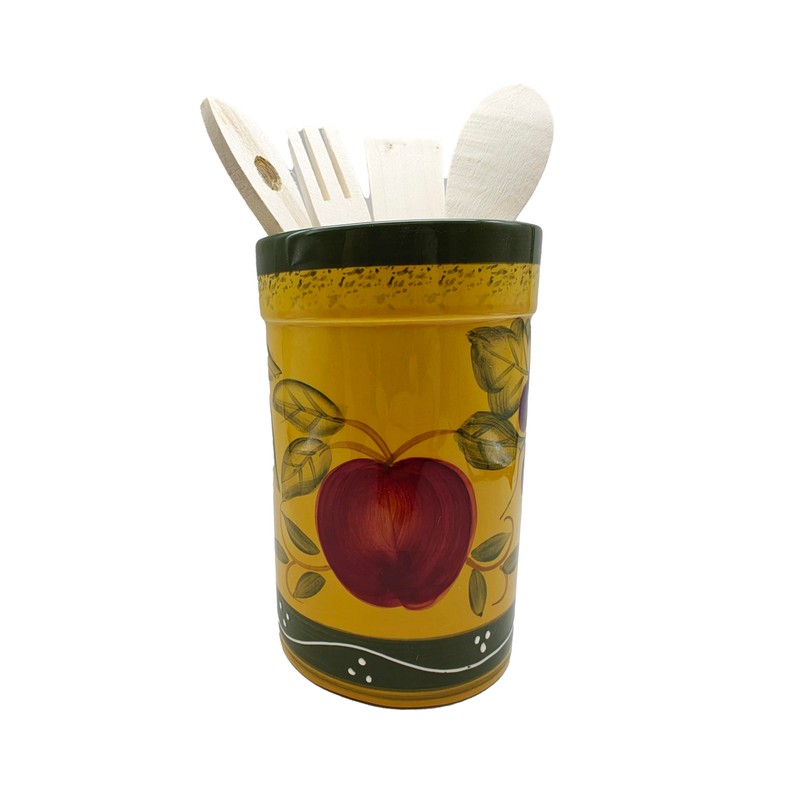 Tuscan Collection Deluxe Hand-Painted Kitchen Tool Set