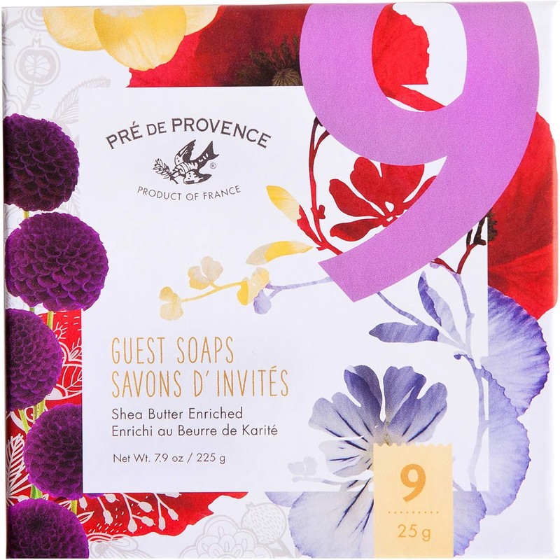 Pre de Provence Classic French Soap Box, 25g (9 Pieces)