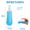 AXEN AXEN 500ML Soft Flask, TPU Foldable Running Hydration Flask,