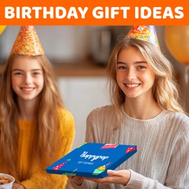 HAPPYPOP 16th Birthday Gifts Ideas - Socks for 16 Year Old Girls Boys, 16th Birthday Gifts Presents for Teens Age 16 with Greeting Card