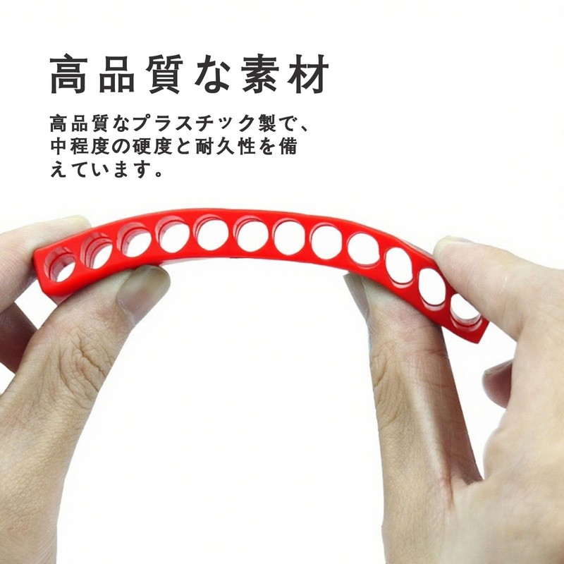 LOYELEY Screwdriver Hole Plastic 6 Pcs Diameter 0.25 inch (6.35