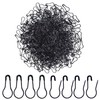 500 Pcs Black Bulb Pins 0.8" Gourd Safety Pins for