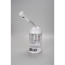 Portable Facial Steamer with Removable Water Container,Nano Ionic Face Steamer for Face for Home Facial Spa for Personal Care Use, Warm Mist