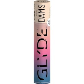 Glyde Dams Vanilla - 4 Latex Protective Wipes - Yellow Coloured - Lick Cloths with Vanilla Fragrance, yellow