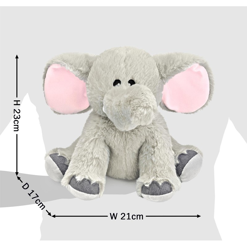 Mousehouse Gifts Fully Heatable Elephant Soft Toy