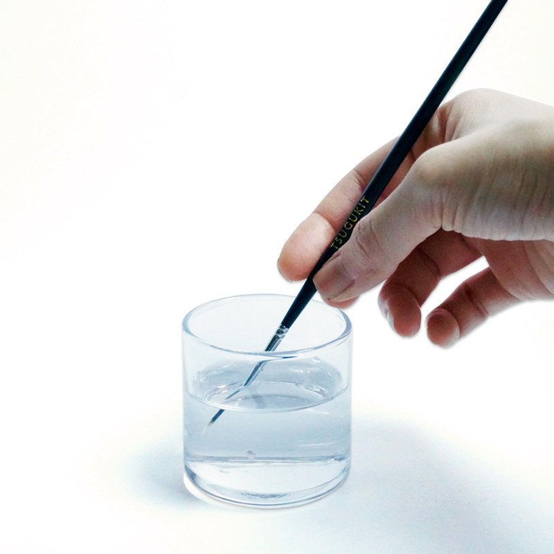 Maki-e Brush, Extra Fine Honoka Type (Tsugu Kit, Refill), Kintsugi