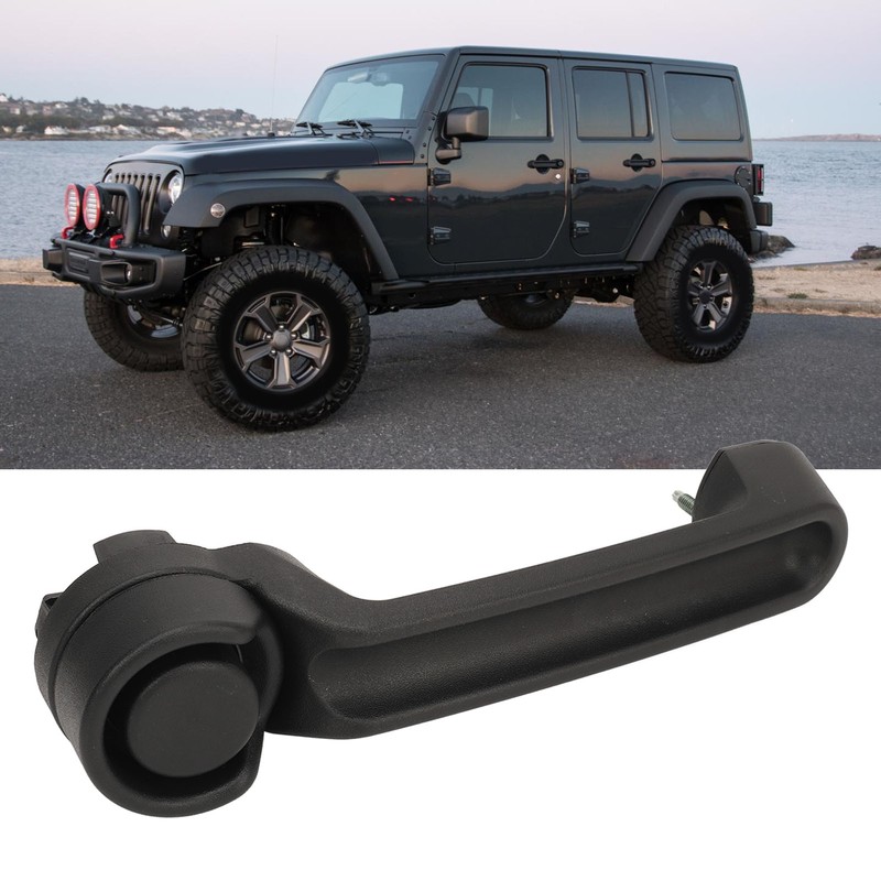 Outside Exterior Door Handle 4589164AF Black Outer Door Handle Replacement