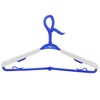 Nikko Hangers, Sliding Catch, Set of 3, Laundry Hangers