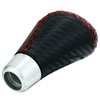 Lunsom Leather Shifter Knob R Style Shift Stick Handle Head