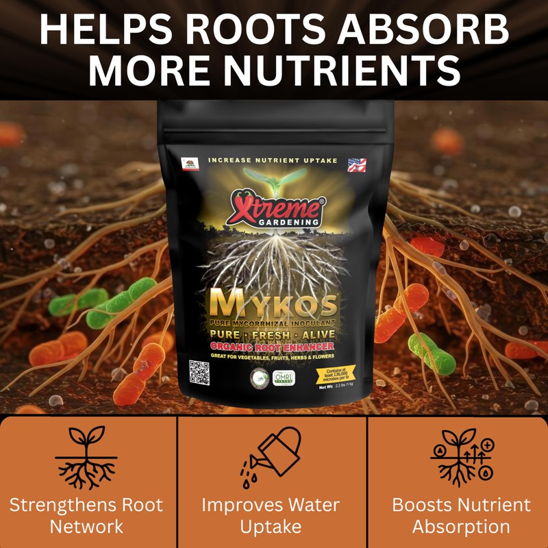 Xtreme Gardening Mykos 1 lb – Mycorrhizal Fungi Root Stimulator