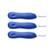 PRECISE CANADA 3 Pcs Blue Color Plastic Handle, Scalpel Handle