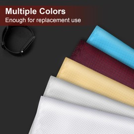 URAQT Pocket Square Plain Men's Pocket Square Holder Pre-Folded Fabric Handkerchiefs Men's Pochette Pocket Square Size 22 x 22 cm, #B-22 x 22 cm (white)