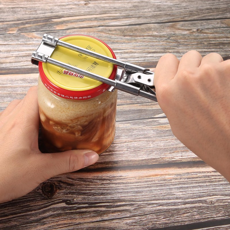 2 Pcs Manual Can Openers, Adjustable Jar Can Openers, Easy