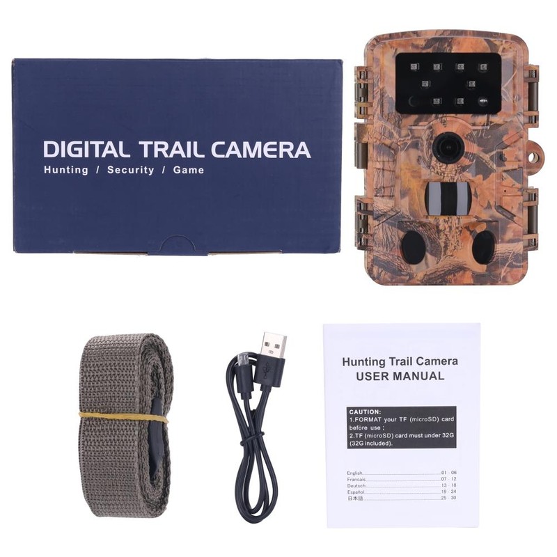 Infrared Hunting Cameras Wildlife Camera Waterproof Outdoor Night Vision Camera