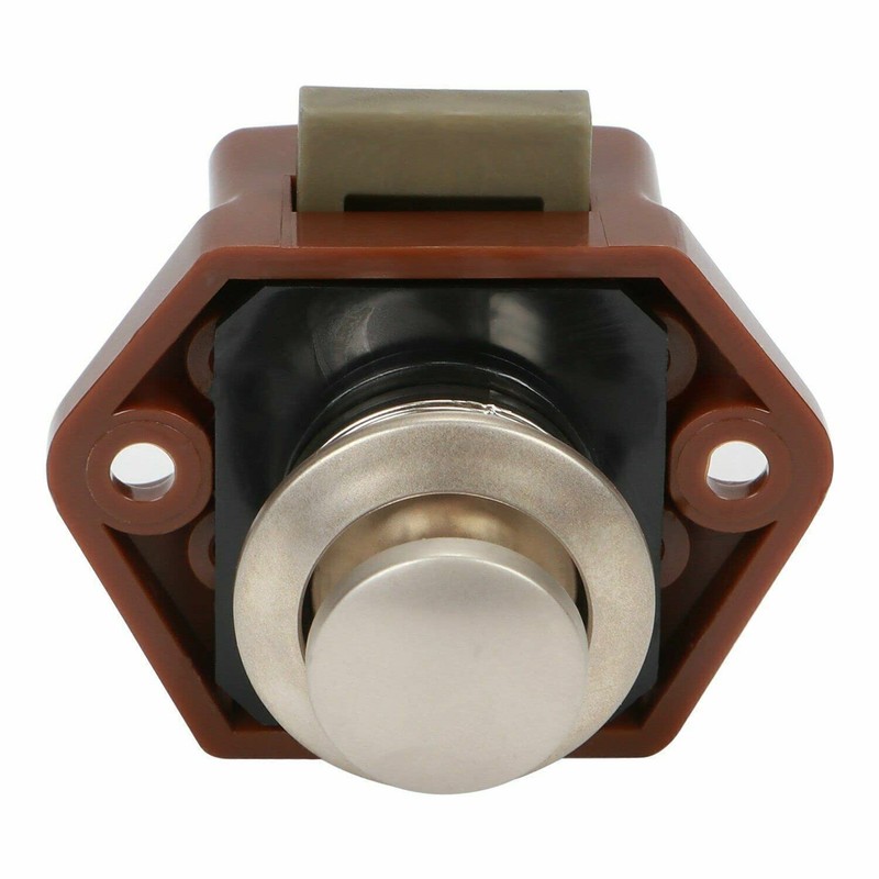5pcs Push Button Drawer Cupboard Door Catch Lock Caravan Van