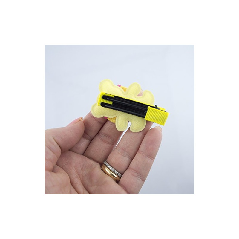 HAND ® A Pair of Cute Glittery Teddy Bear Hairclip