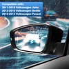 Turvysen Driver Side Mirror Glass Compatible with 2011-2018 Volkswagen Jetta,