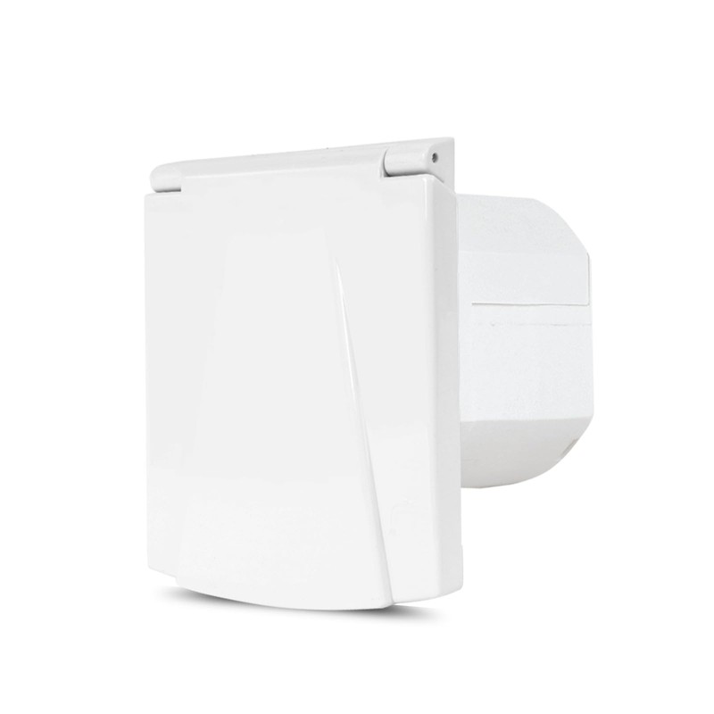 G607 Gas Connection Socket | 30 mbar | Stopcock |