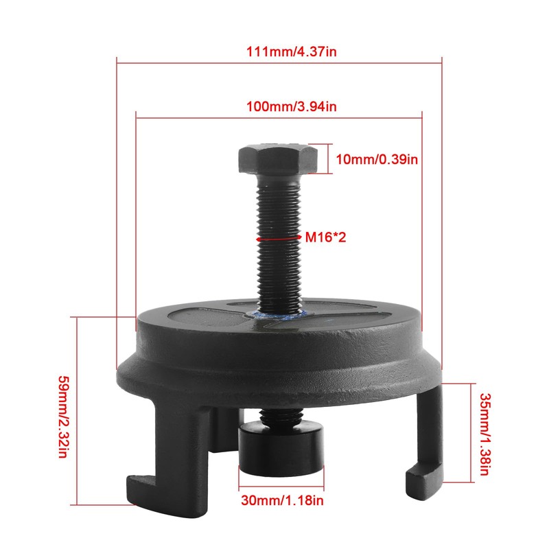 LS Harmonic Balancer Mounting Puller Pulley Tool 25264 Compatible with