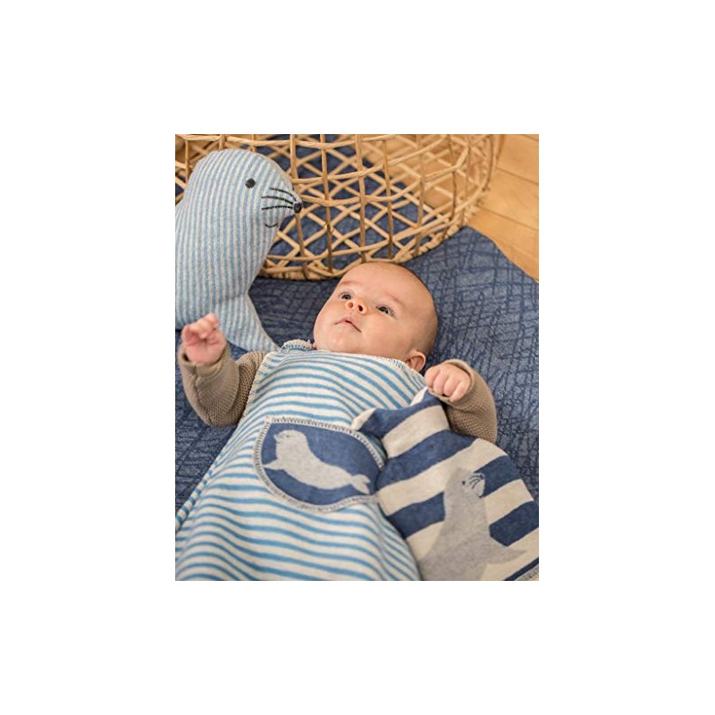 David Fussenegger Jewel 'Robbe' Sleeping Bag Blue 90 cm -